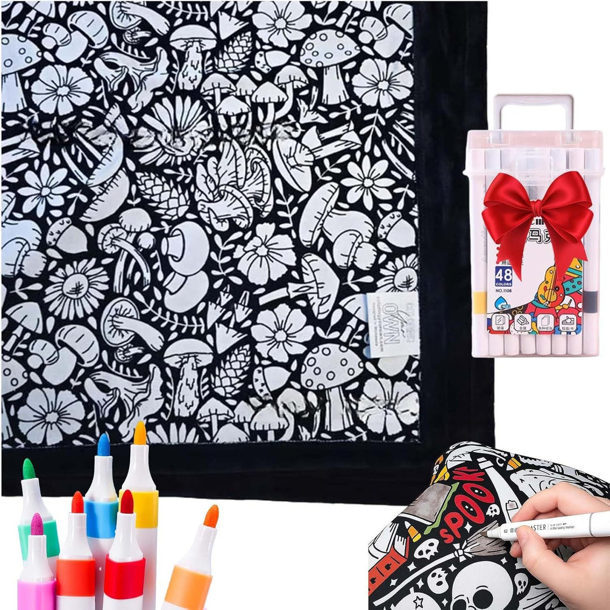 COZY COLORING BLANKET