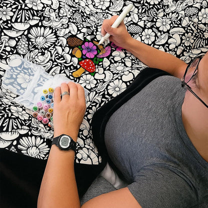 COZY COLORING BLANKET