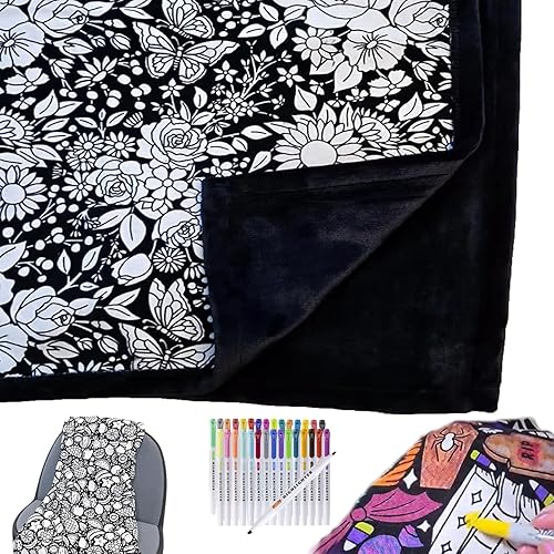 COZY COLORING BLANKET