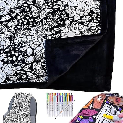 COZY COLORING BLANKET