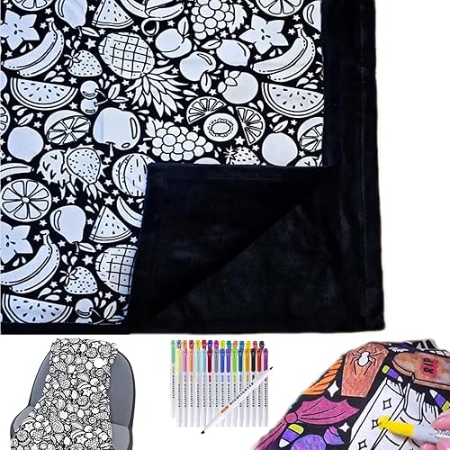 COZY COLORING BLANKET